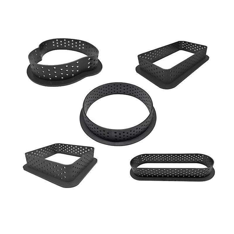 5 Pcs (round,love,square,rectangle,oval) Diy Bakeware Cake Mold