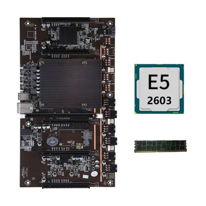 X79 H61 Btc Mining Motherboard Lga 2011 Ddr3 Support 3060 3080