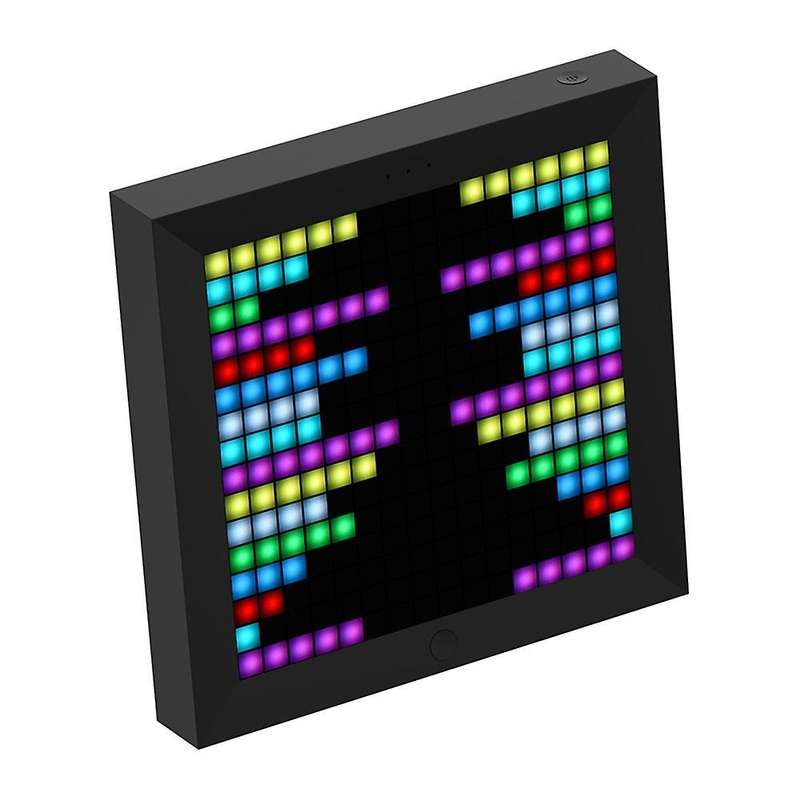 Divoom Pixoo Digital Photo Frame Alarm Clock with Pixel Art