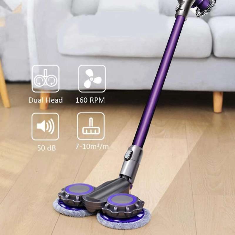 Electric Mop Head Attachments for Dyson V10 Slim with 6 Mop Cloth