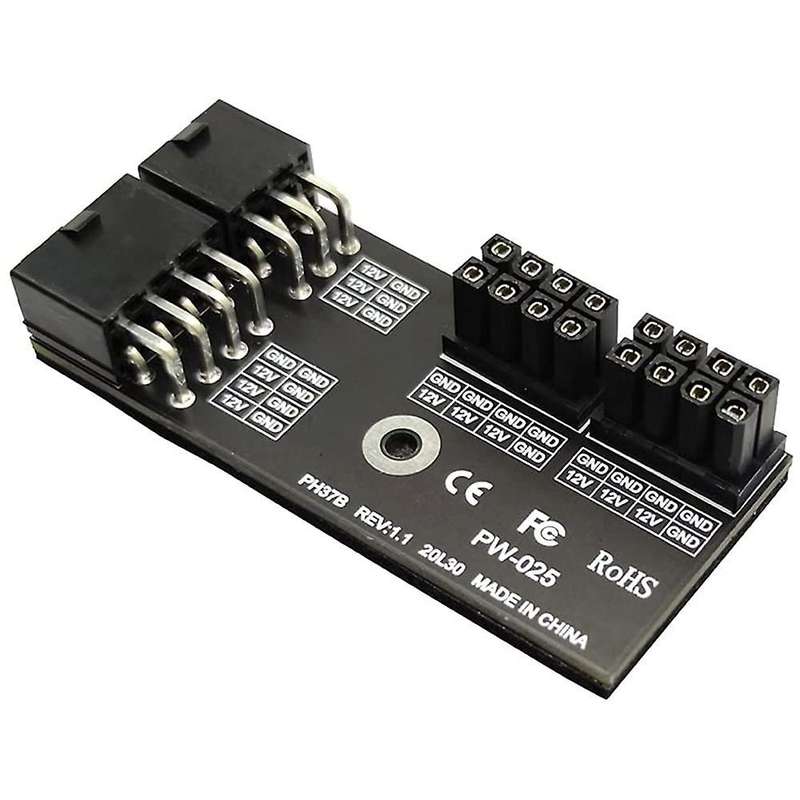 Gpu Vga Dual 8 Pin Pci-e Male to 8 Pin 6 Pin Pci-e Female 180(b Type)