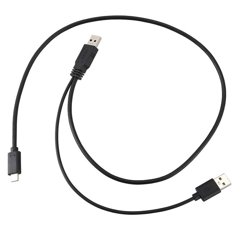 Usb 3.0 Male & Usb 2.0 Dual Power Data for Laptop & Hard Disk Cable
