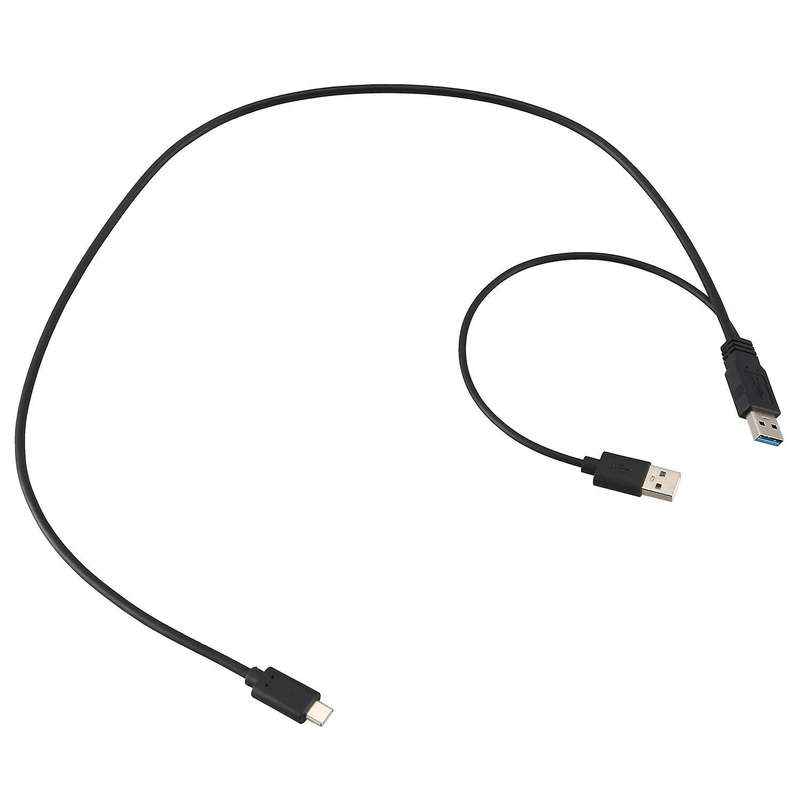 Usb 3.0 Male & Usb 2.0 Dual Power Data for Laptop & Hard Disk Cable