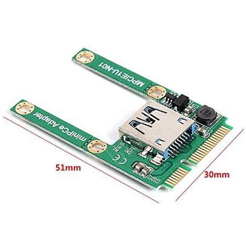 Mini Pci-e to Usb3.0 Adapter Card, Suitable for Notebook Computers