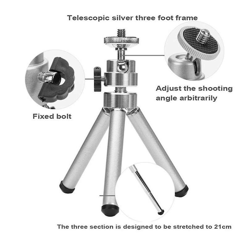 Mini Tripod for Phone for Yg300 Projector Camera Ttripode(black)