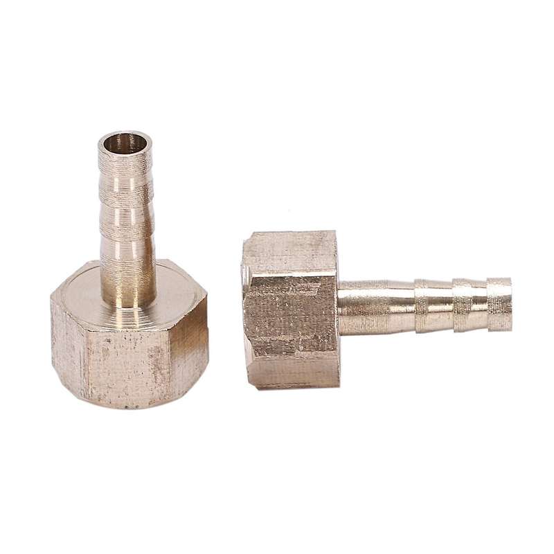 5pcs Brass 6mm Hose Barb 1/4 Inch Bsp Female Thread Quick Connector
