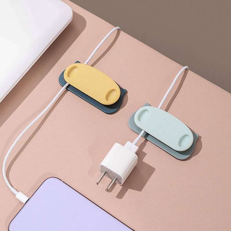 Cartoon Multifunctional Plug Hook Punch-free Hooks Wire Fixing Frame
