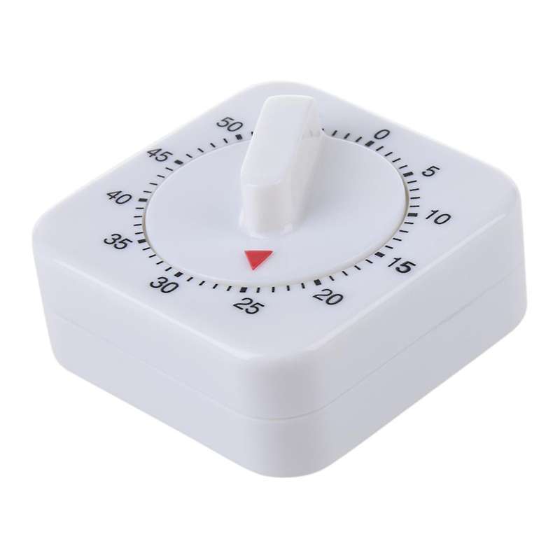 1 Hour Mechanical Kitchen Cooking Desktop Game Countdown Timer Stop Alarm Clock