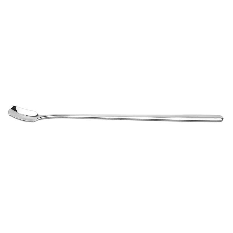 2 Pc Long Handle Ice Cream Spoon Stainless Steel Spoons Silver L