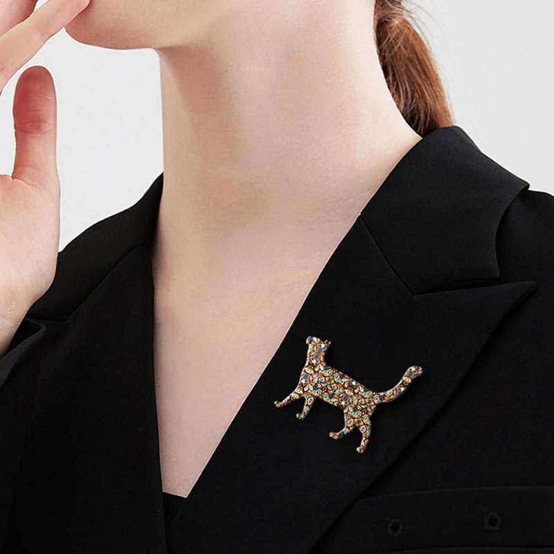 Diy Crystal Epoxy Kitten Brooch Lucky Cat Earring Jewelry Resin Mold