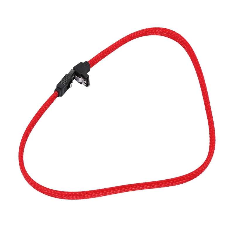 50cm Sata 3.0iii Sata3 7pin 6gb/s Data Cord with Nylon Sleeved(blue)