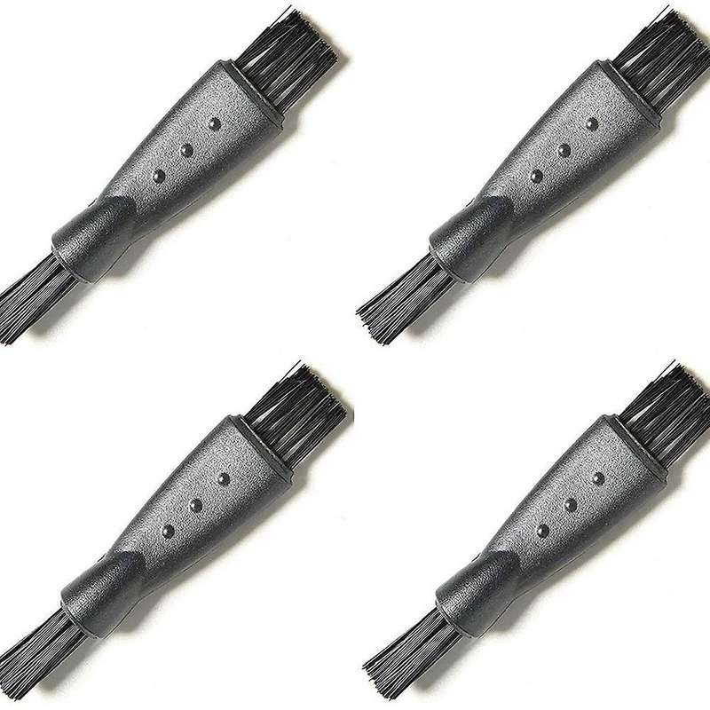 4pieces Double-sided Razor Trimmer Shaver Cleaning Brush