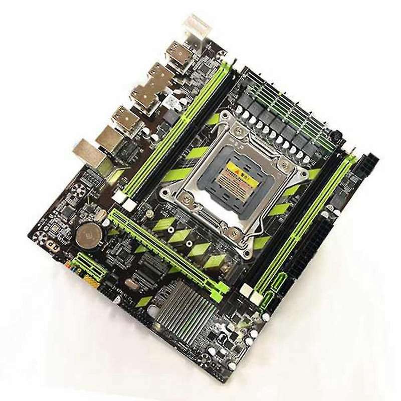 X79 Motherboard M.2 Interface Lga2011 with 2x8gb Ram+switch Cable