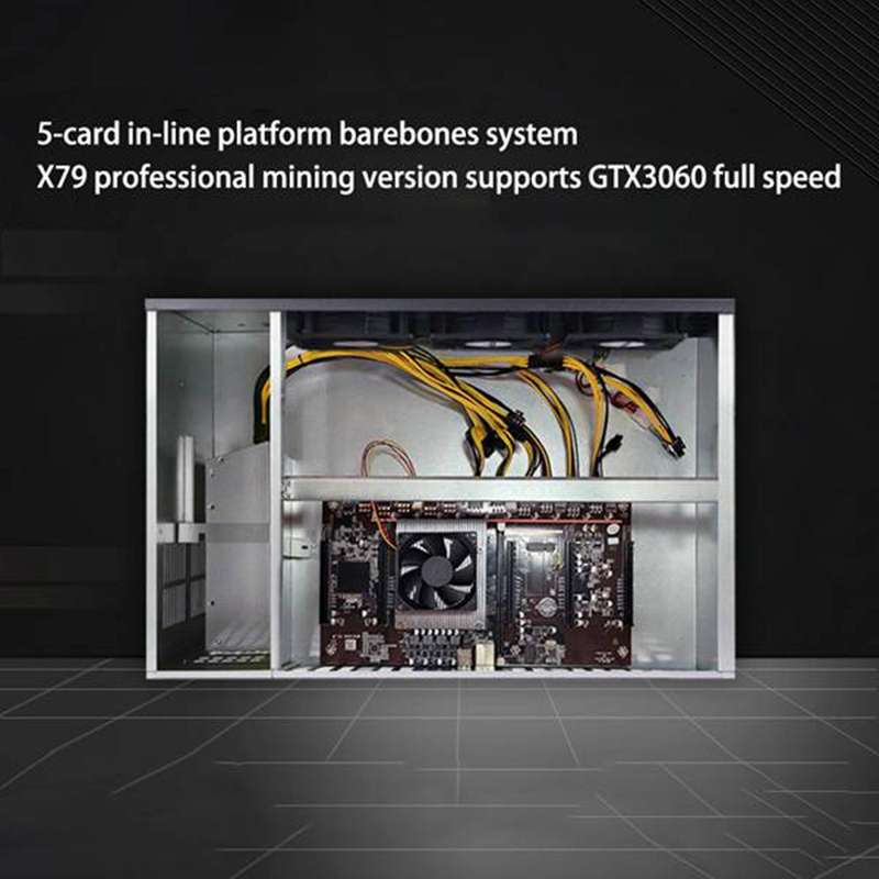 X79 H61 Btc Miner Motherboard with Cooling Fan for Btc Miner Mining