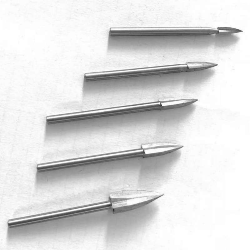 5pcs Woodcarving High-speed Steel Engraving Drill Bit Set