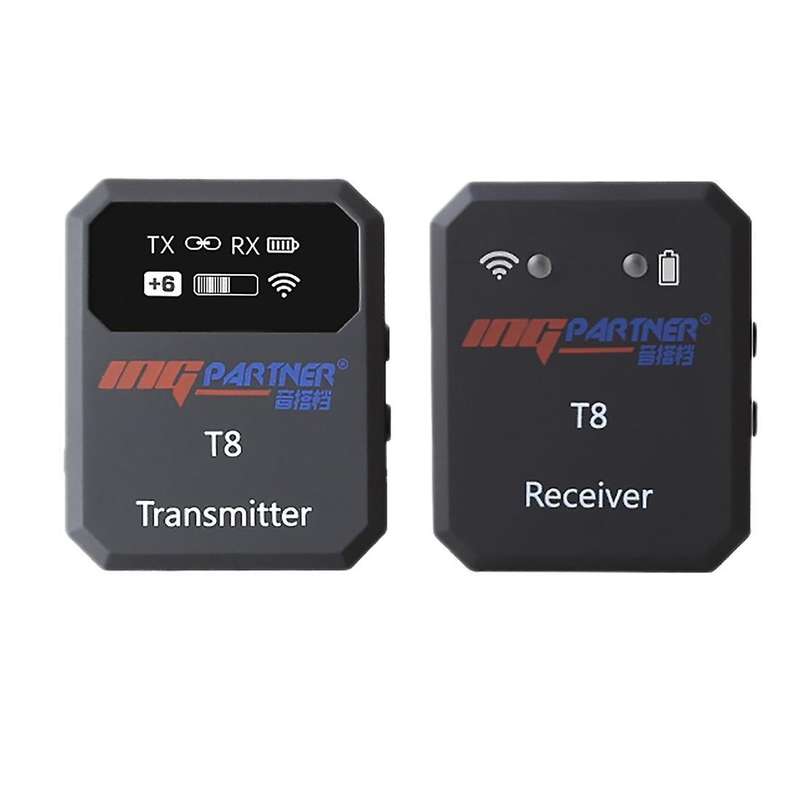 Ingpartner 2.4ghz Wireless Lavalier Microphone System 70m Range