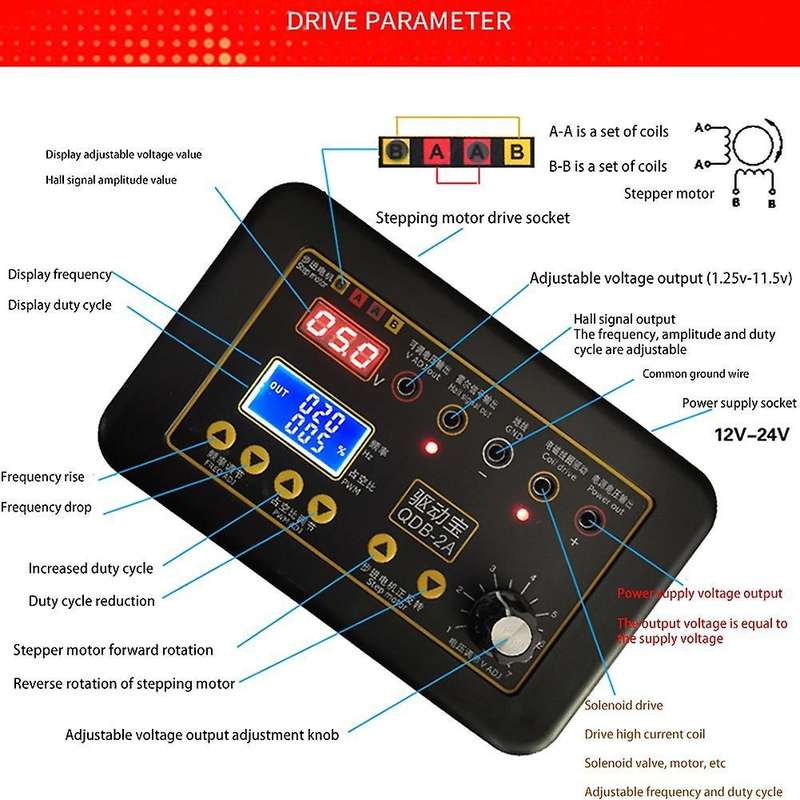 Car Coil Ignition Idle Stepping Motor Solenoid Valve Injector Tester