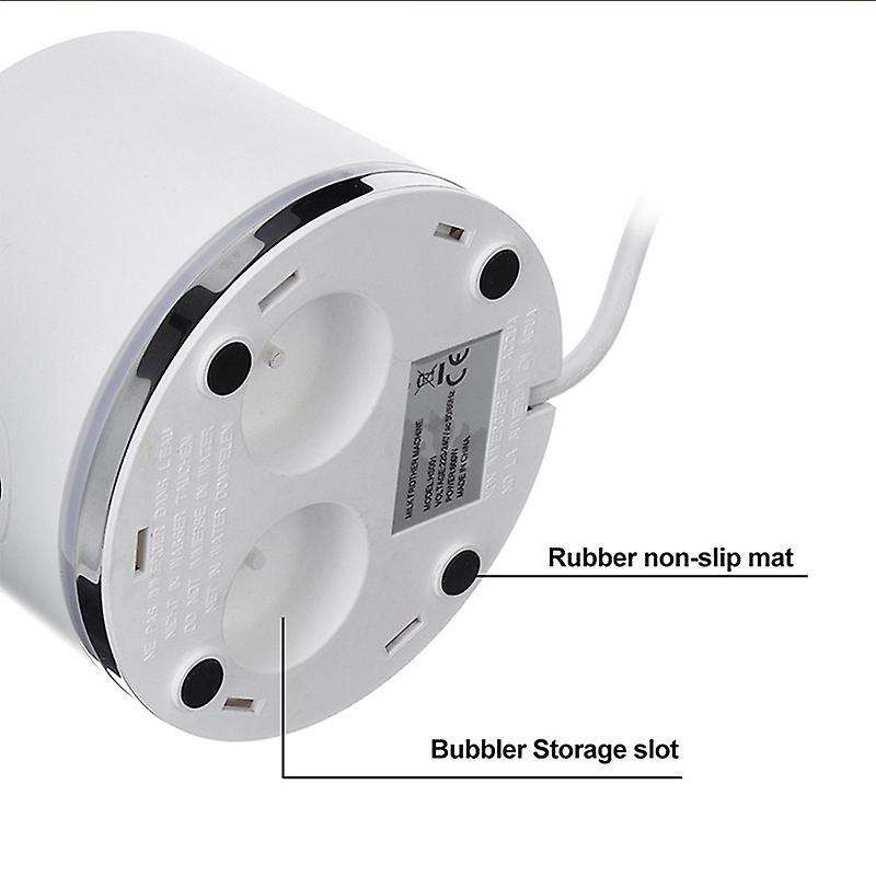 Milk Frother, Warmer with Hot Or Cold Functionality Eu Plug Black