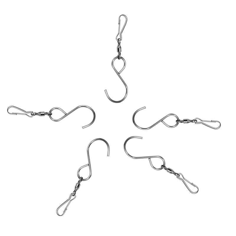 10pcs Swivel Clip Hanging Hooks Stainless Steel for Hanging Wind