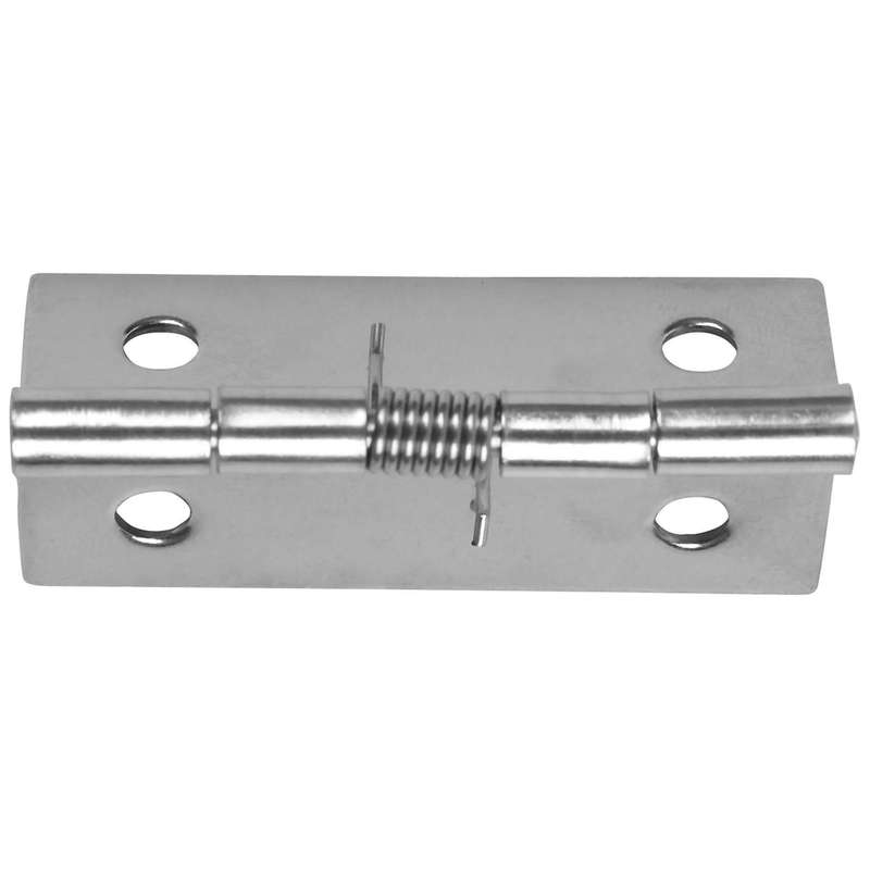 Silver Tone Metal 50362mm Spring Loaded Self Opening Hinges