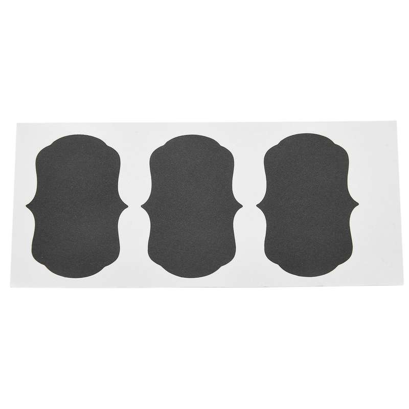 36 Pcs/set Blackboard Sticker Craft Jars Board Sticker Black Board