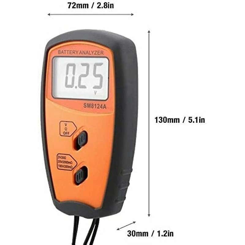 Sm8124 Internal Battery Resistance Impedance Meter
