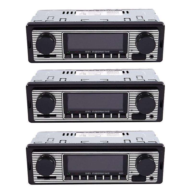 Bluetooth Vintage Car Radio Mp3 Player Stereo
