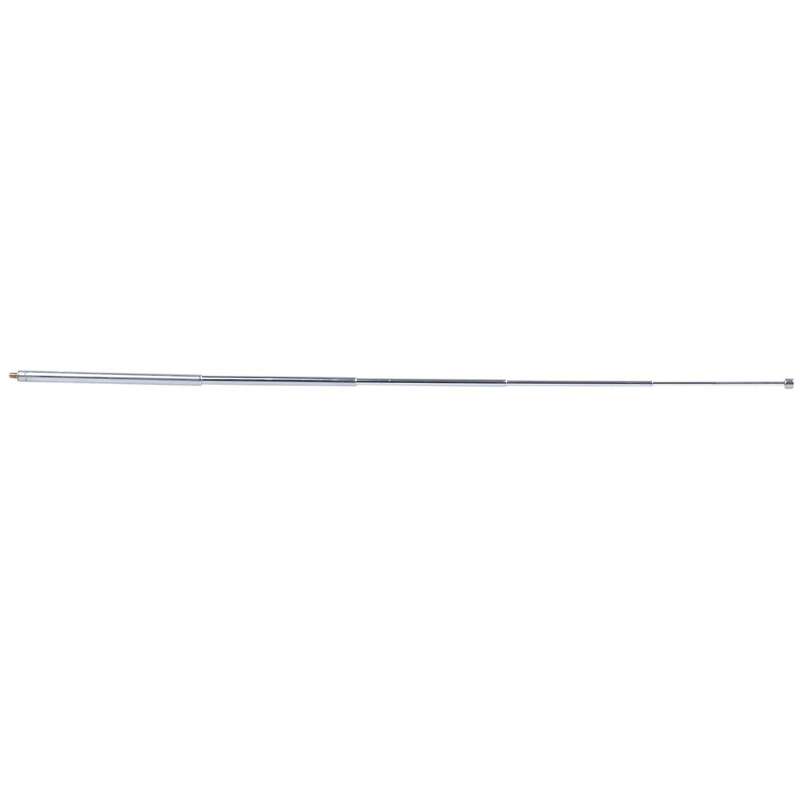 5 Abschnitte 3mm Aussengewinde Dia Teleskopantenne Silber