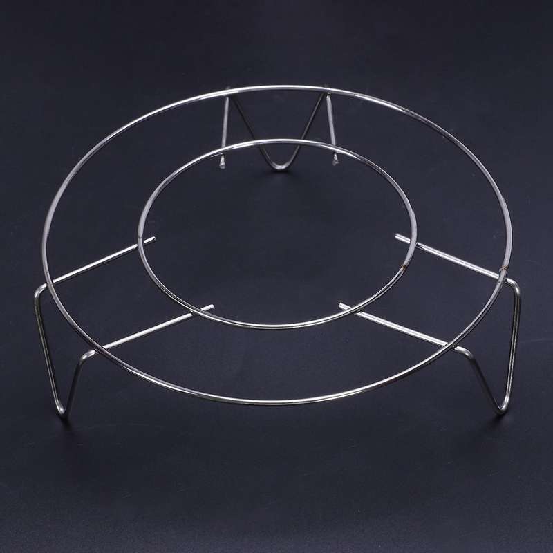Housewife Kitchen Cooking Metal 3 Legs Steamer Rack Stand