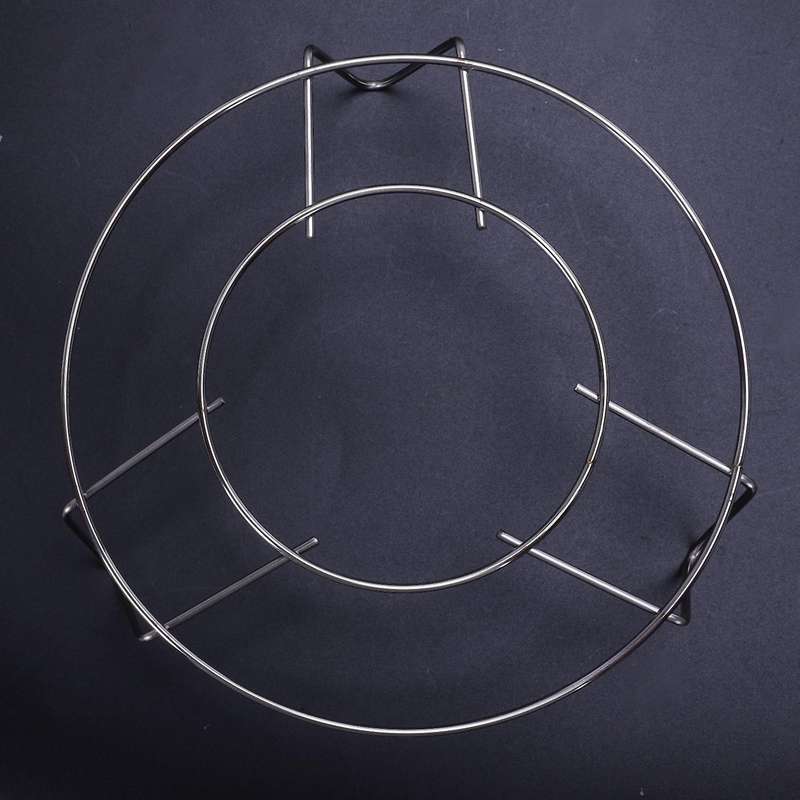 Housewife Kitchen Cooking Metal 3 Legs Steamer Rack Stand