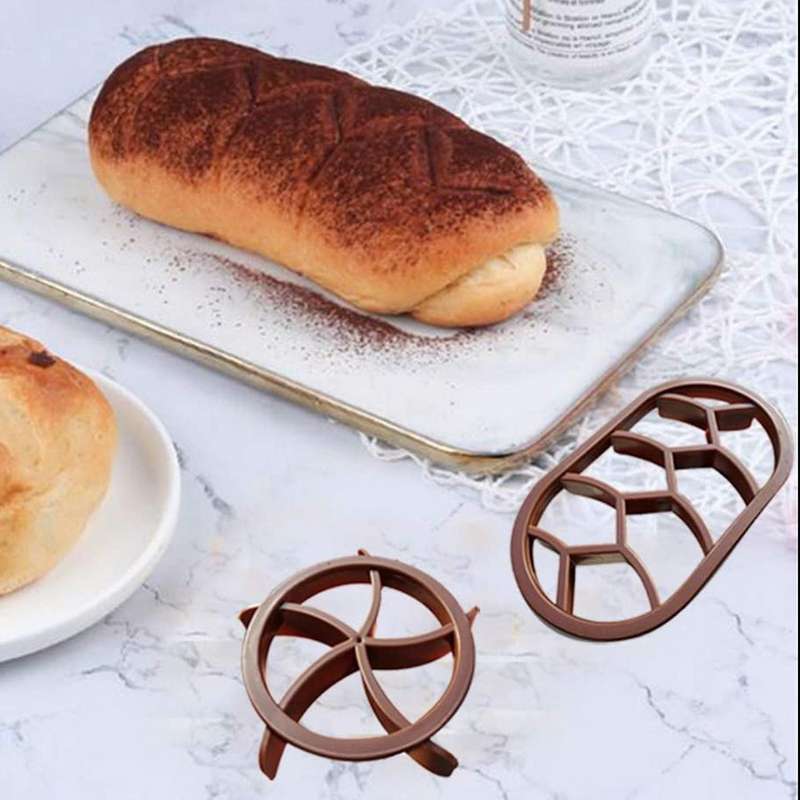 Bread Dough Press Mold Set Bread Cutters Baking Bread Rolls Mold