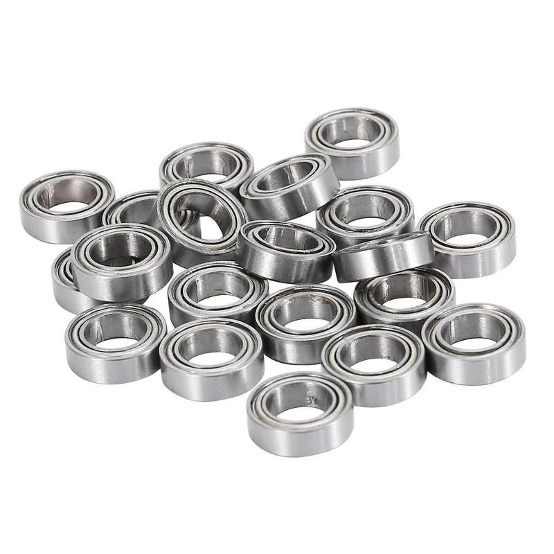 20pcs Mr106-zz Bearing 6 X 10 X 3mm Metal Shielded Ball Bearing
