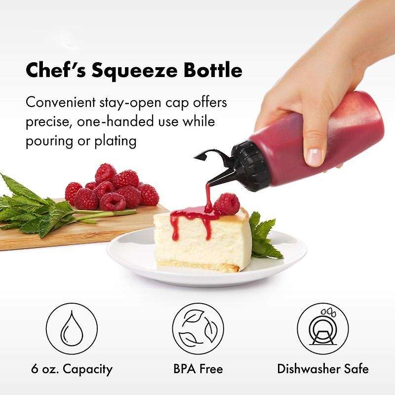 Pack Of 3, Ketchup Squeeze Squirt Bottle for Sauce,bbq,dressing,small