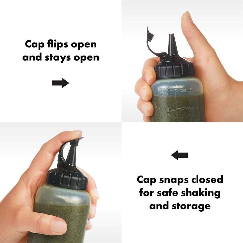 Pack Of 3, Ketchup Squeeze Squirt Bottle for Sauce,bbq,dressing,small