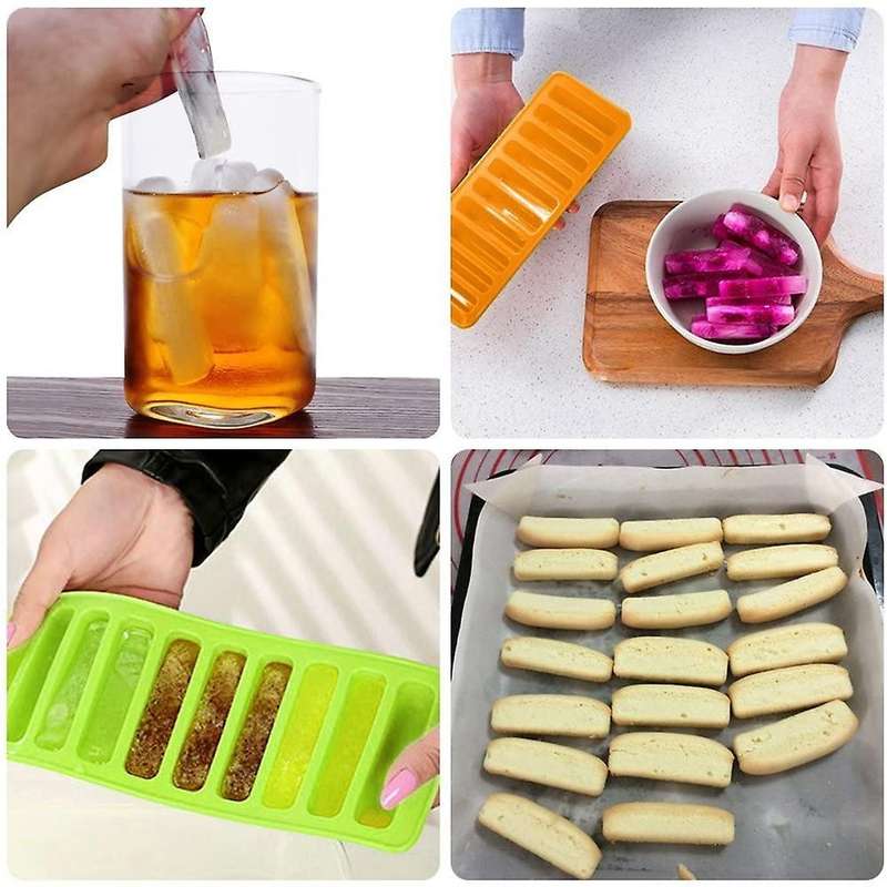 Silicone Ice-cube Molds, Silicone Baking Molds Chocolate Ice Tray