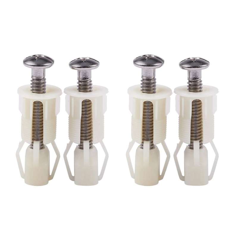 4pcs Toilet Seat Screws Toilet Seats Hinges Type&size:4 38mmx5mm