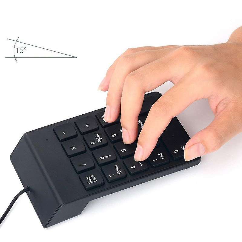 Usb Numeric Keypad,usb 18 Key Number Numeric-black