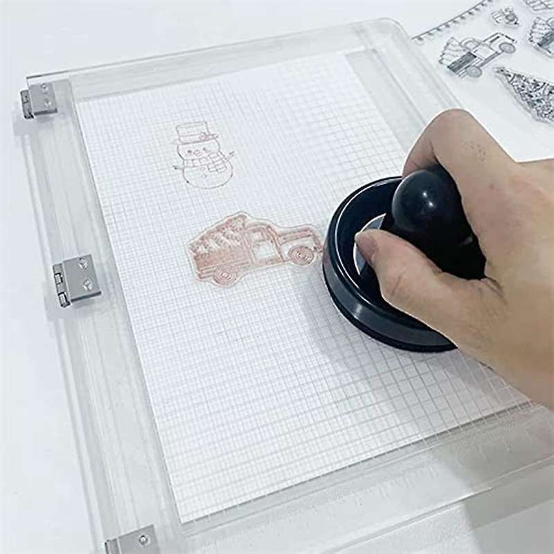 Stamping Tool,rubber Stamp Pressure Tool,stamping Blocks Press 1pcs