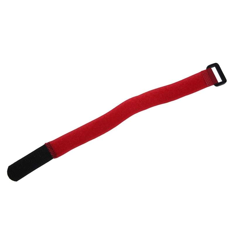 5stk. 27cm Magic Klebeband Riemen Klettband Fastener Schwarz Rot