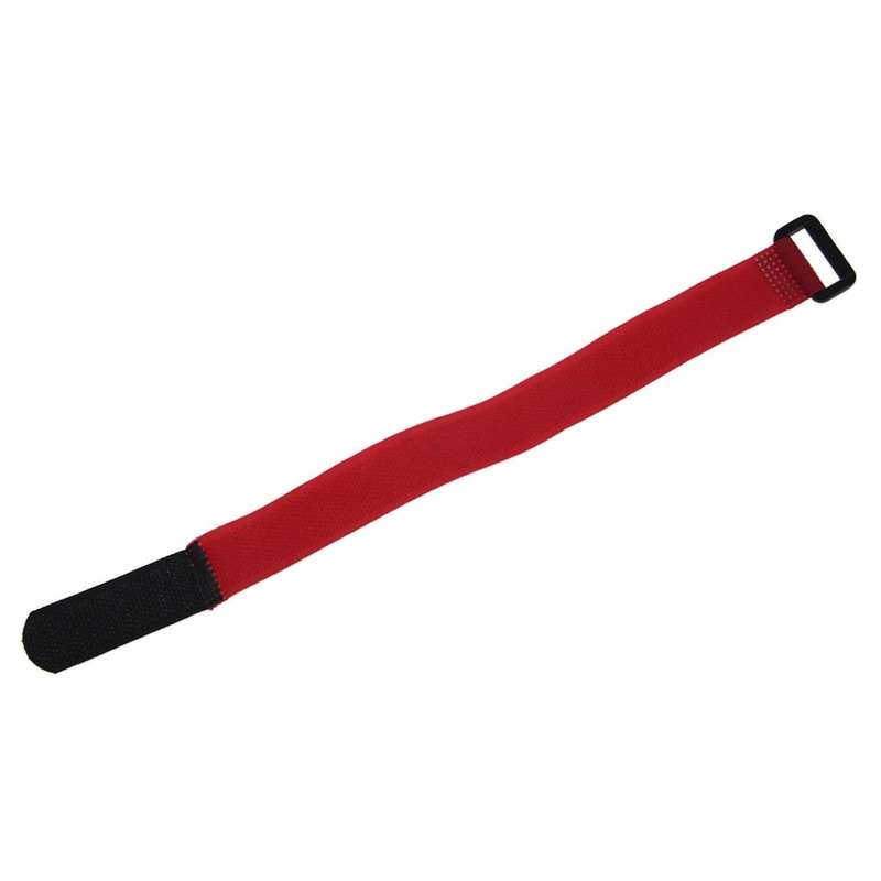 5stk. 27cm Magic Klebeband Riemen Klettband Fastener Schwarz Rot
