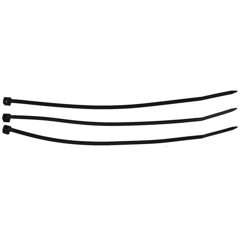Auto-lock Elettrico Cavo Zip Cavo Fisso Fascette Nero X 100