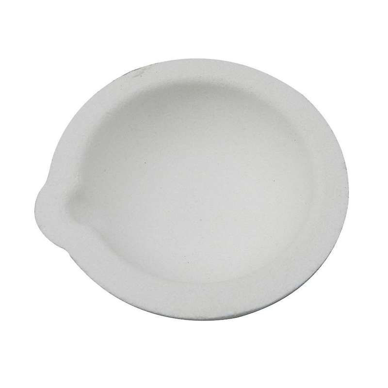 Melting Dish Crucible Cup Ceramic Casting 2.2inch Silica Melt White