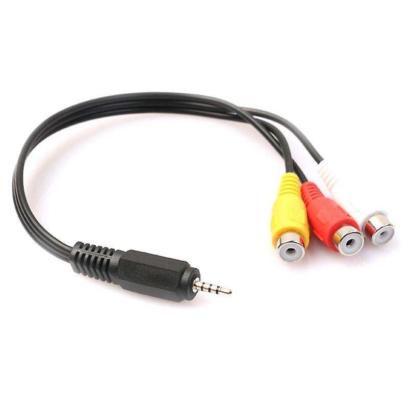 S-video 7-pin Tv to Rca Av Adapter Converter Cable
