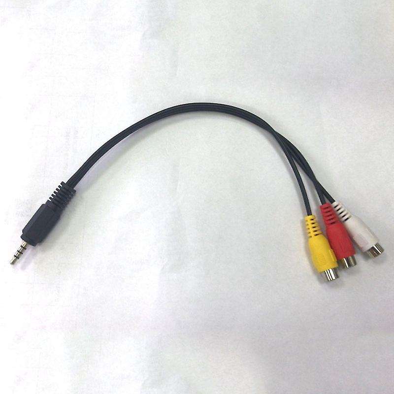 S-video 7-pin Tv to Rca Av Adapter Converter Cable