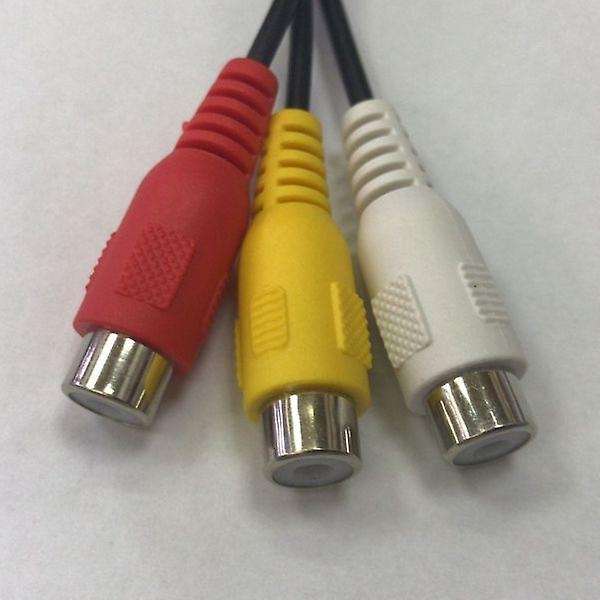 S-video 7-pin Tv to Rca Av Adapter Converter Cable