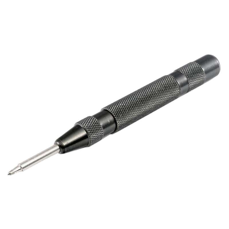 Automatic Centre Punch Spring Loaded Metal Wood Press Dent Marker 1pc