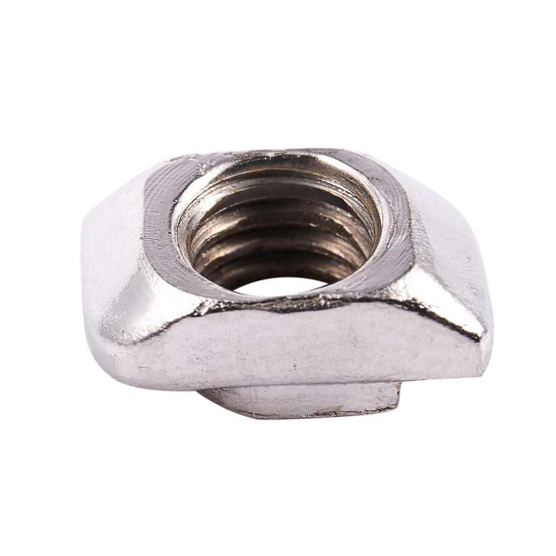 10pcs 20 Series Compatible Drop In Type M5 T Slot Nuts 10 X 6 X 4.5mm