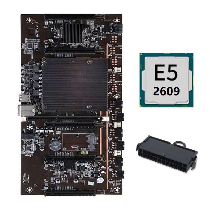 Btcx79 Miner Motherboard with E5 2609 Cpu for Btc Miner Mining