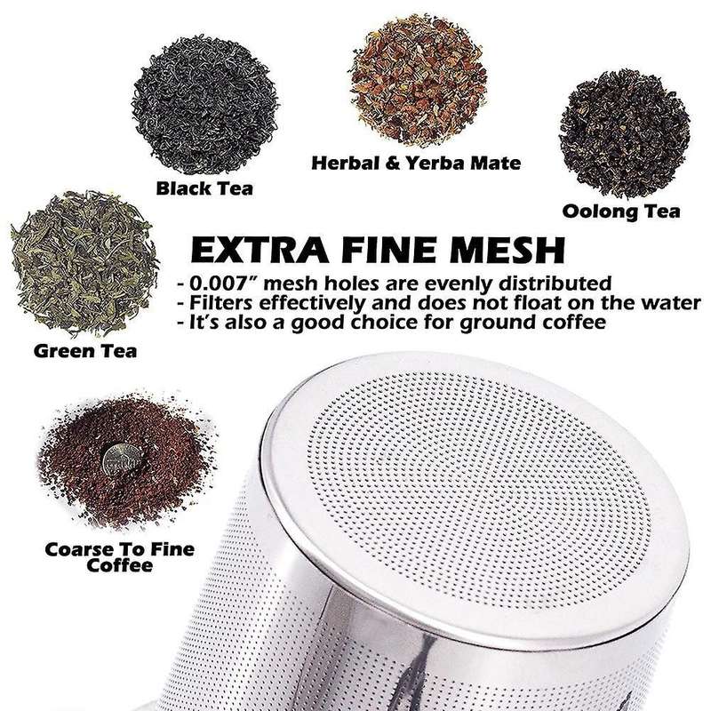 Tea Strainer,extra Fine Tea Infusers for Loose Tea,foldable(1pcs)