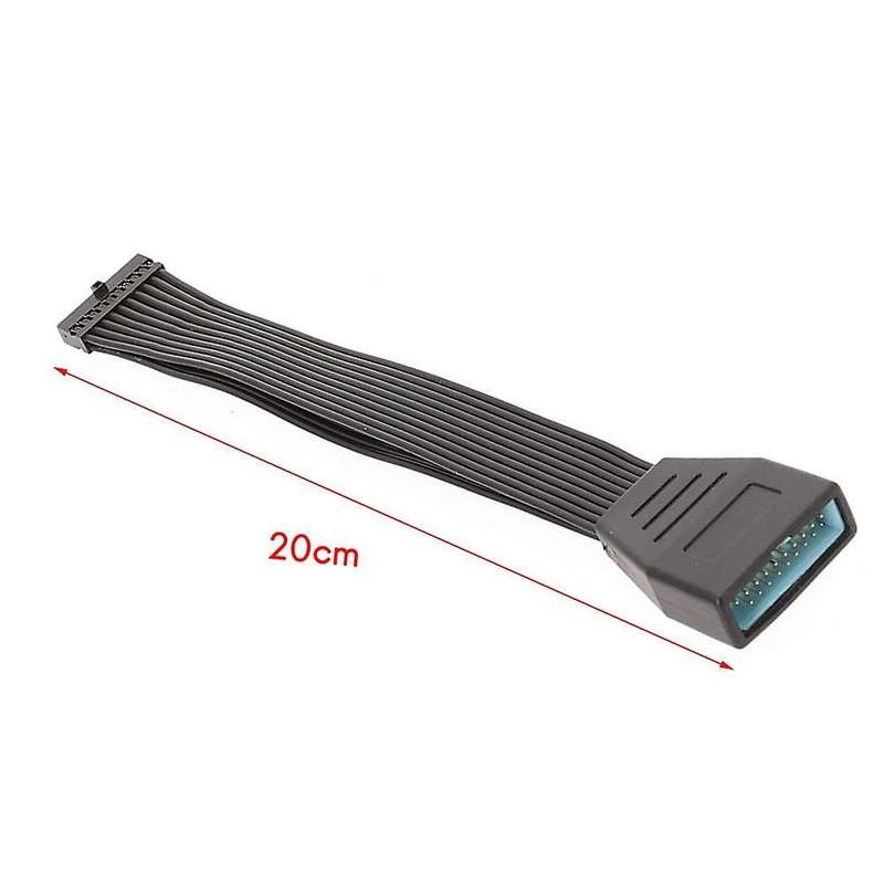 Usb 3.0 20p/19p Male Extension Conversion Connecting Cable